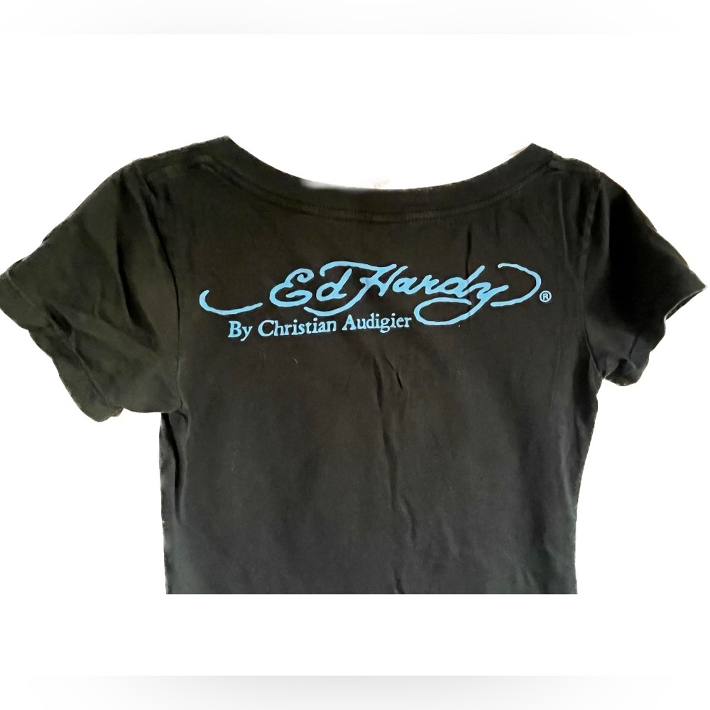 Y2K Ed Hardy Love Kills Slowly Tattooed Inked Tee By Christian Audigier … - Picture 6 of 14